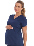 8459 MATERNITY TOP - Navy