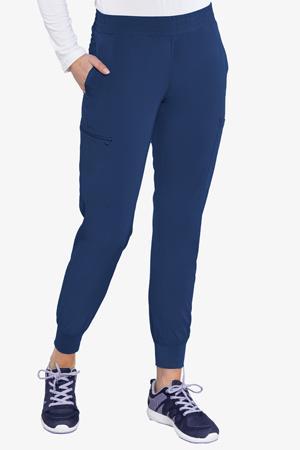 8739 SMOCKED WAIST JOGGER (Size: XS-XL/P | XS-XL/T) - Navy