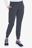 8739 SMOCKED WAIST JOGGER (Size: XS-XL/P | XS-XL/T) - Pewter