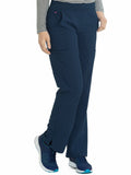 8744 YOGA 2 CARGO POCKET PANT (SIZE:XS/P-2X/P) - Navy