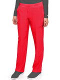 8744 YOGA 2 CARGO POCKET PANT (SIZE:XS-5X) - Red