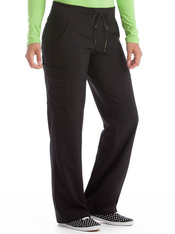 8747 YOGA 1 CARGO POCKET PANT (SIZE: XS/P-XL/P) - perfectbodyscrubs