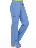 8747 YOGA 1 CARGO POCKET PANT (SIZE: XS/P-XL/P) - perfectbodyscrubs